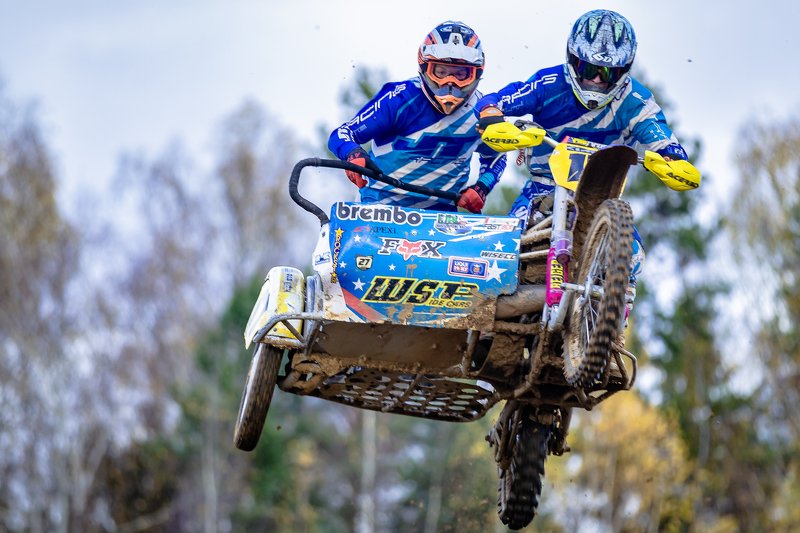 #мтотциклысколясками 24.10.2020 г. Чехов - Муковнино. Соревнование по мотокроссу. фото превью