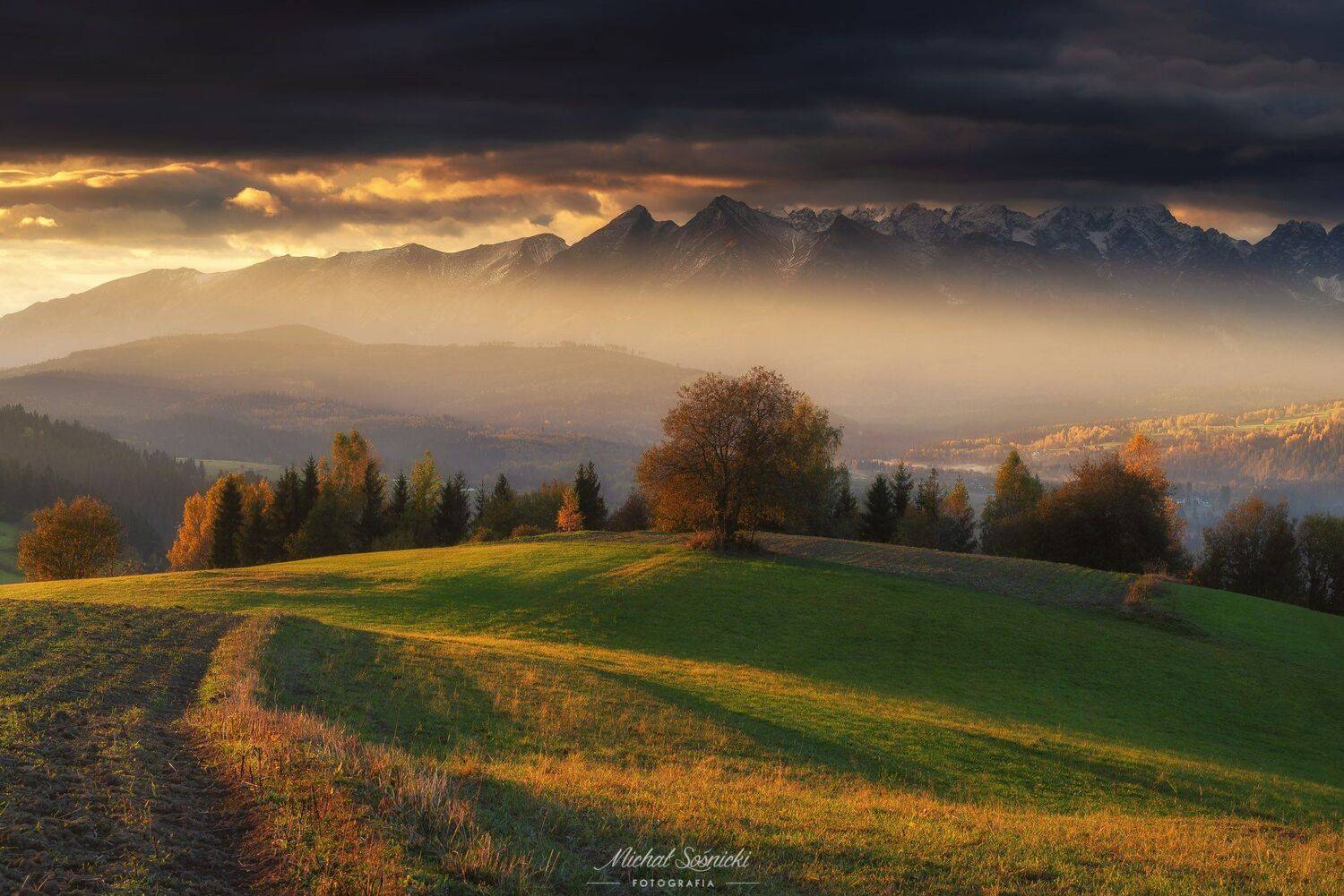 #autumn #nature #landscape #color #sunset #sunrise #pentax #benro #tree #mountains, Michał Sośnicki