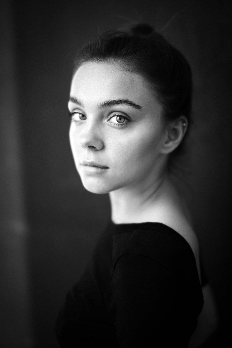 #портрет #девушка #никон #фотосессия #нск #актриса #чб, Александр Брежнев