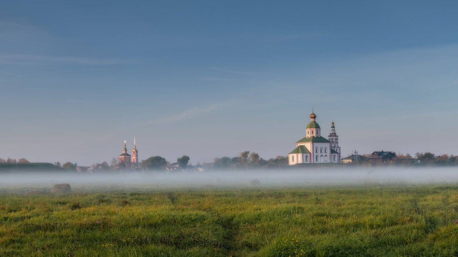 Суздаль, ильинский луг, природа, пейзаж, Россия, история, осень, Мартыненко Дмитрий