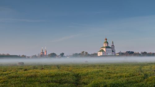 Ильинский луг, рассвет