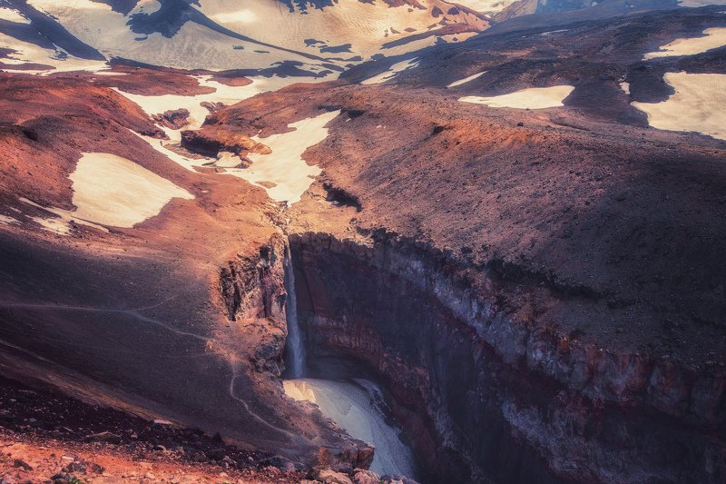 камчатка,опасный,рассвет,каньон,kamchatka опасный фото превью