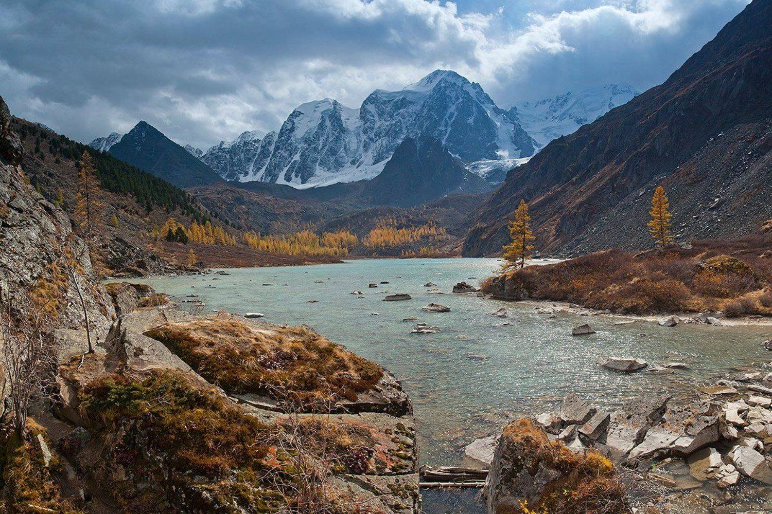 горы, алтай, озеро, шавлинское, река, шавла, северо-чуйский, хребет, Сергей Карпов