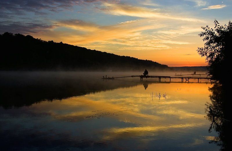 Рыбацкий рассвет фото превью