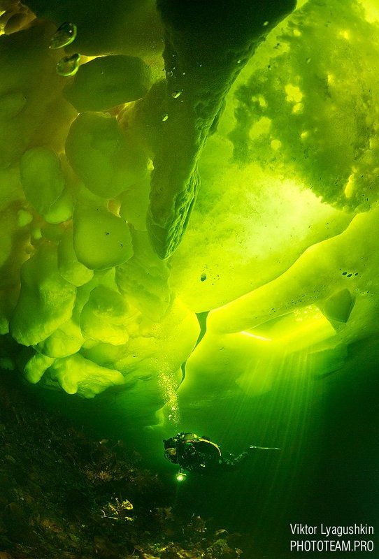 Торосы Белого моря фото превью