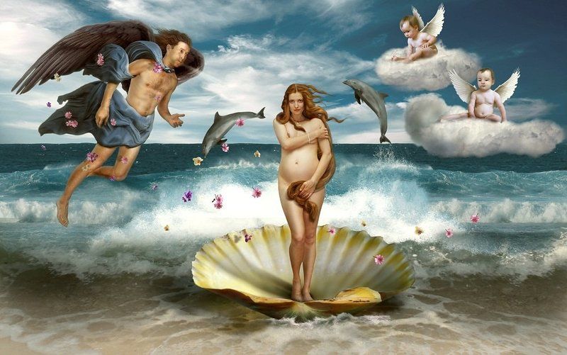 арт, фото Рождение Венеры фото превью