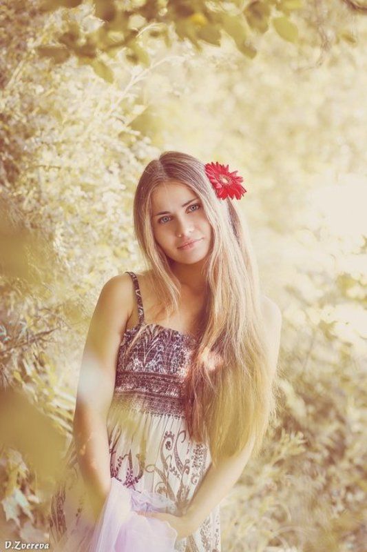 Девушка-весна. фото превью