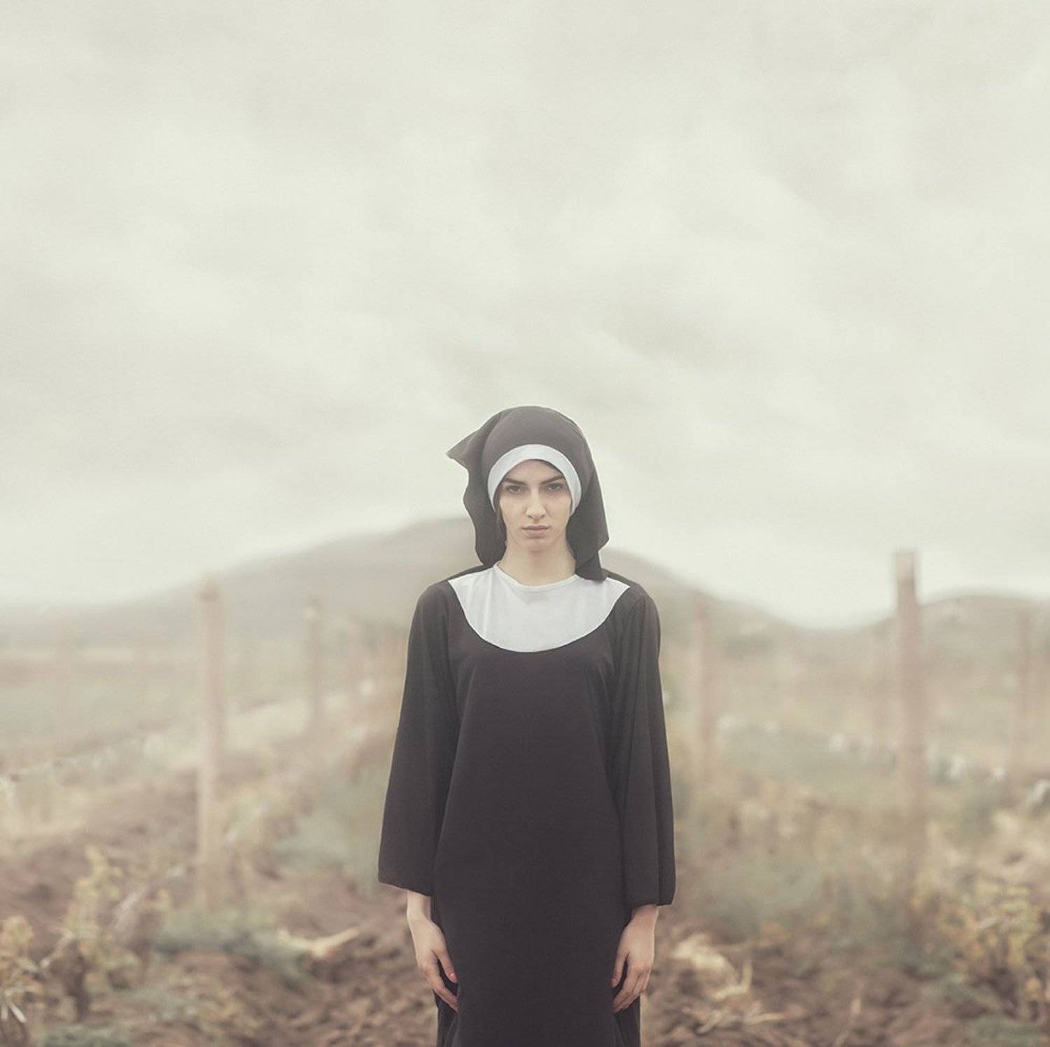 girls, portrait, nun, tusho,  models, Tusho