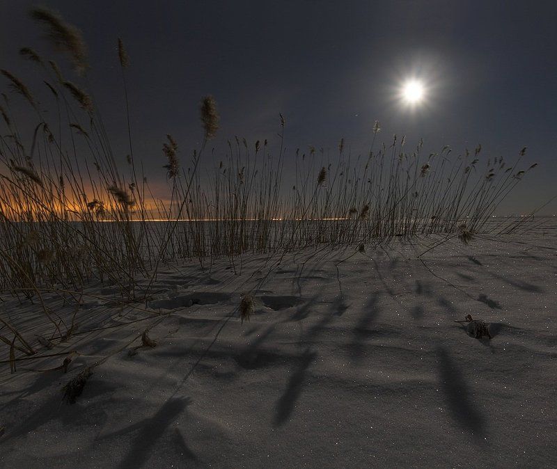 полнолуние, луна, март, световая кисть ~69~ фото превью