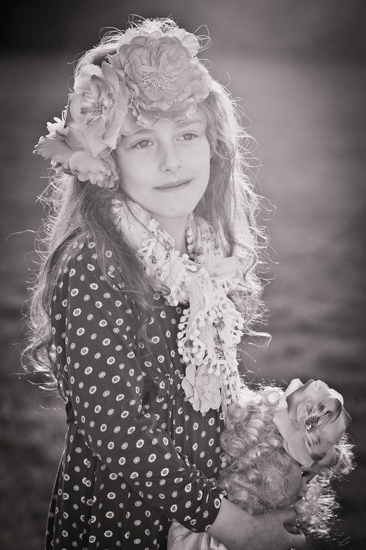 child, portrait Little Fairy фото превью