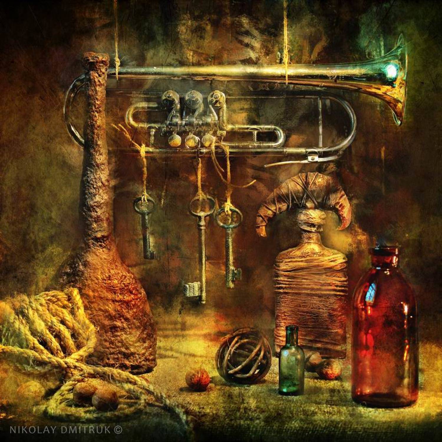 натюрморт, музыка, николай дмитрук