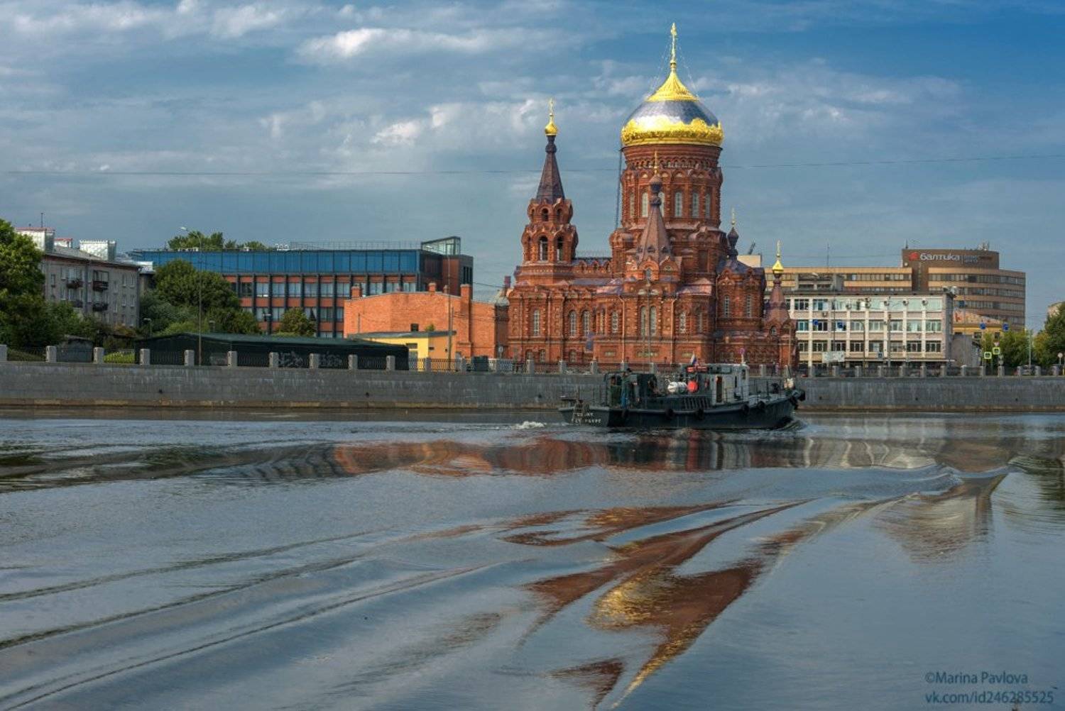 архитектура, город, петербург, храм, церковь, церковь богоявления господня(гутуевская), храмы петербурга, гутуевский остров, река екатерингофка, Марина Павлова
