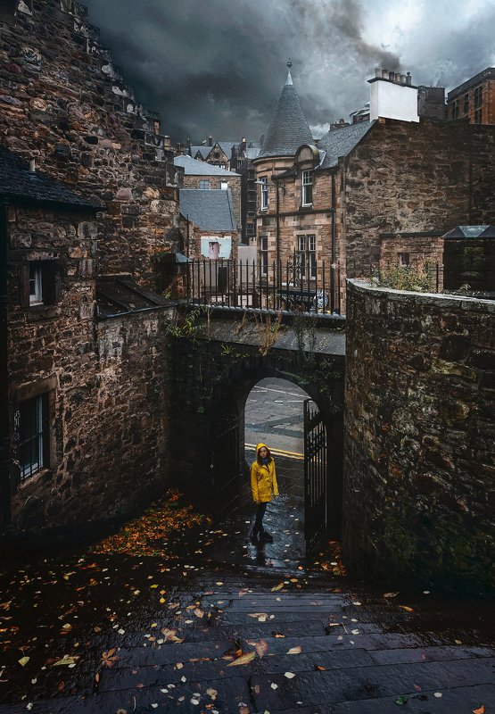 город, архитектура, великобритания, шотландия, эдинбург Old stories фото превью