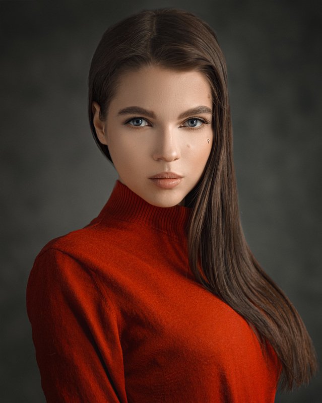 art, portrait, girl, model, арт, портрет, девушка, модель Vika фото превью
