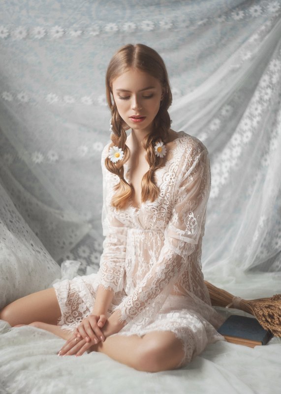 портрет, студия, артпортрет, модель Eva фото превью