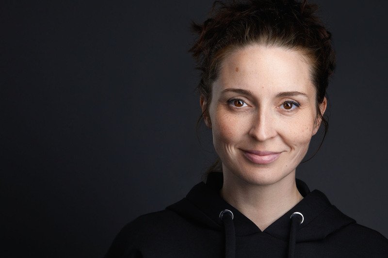 headshot, close-up, portrait, head, studio Julia фото превью