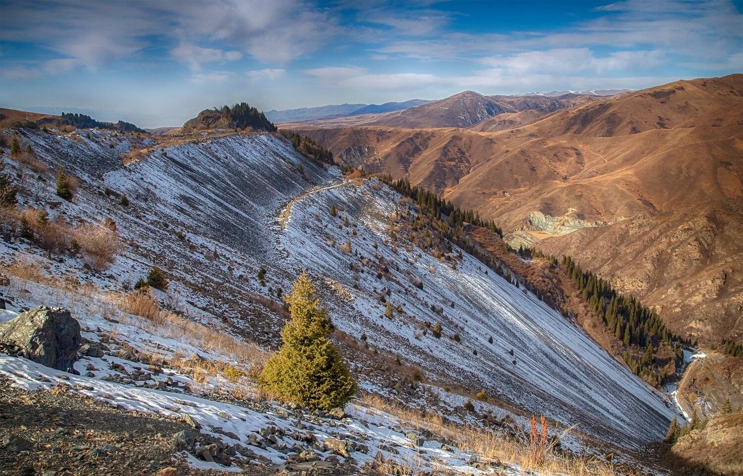 кыргызстан, горы, ак-тюз, Элина Магалимова