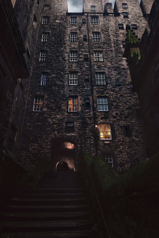 город, архитектура, британия, шотландия, эдинбург Edinburgh\'s close фото превью