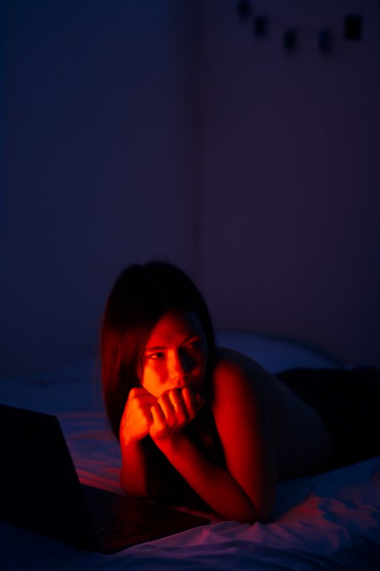 red, person, light Red фото превью