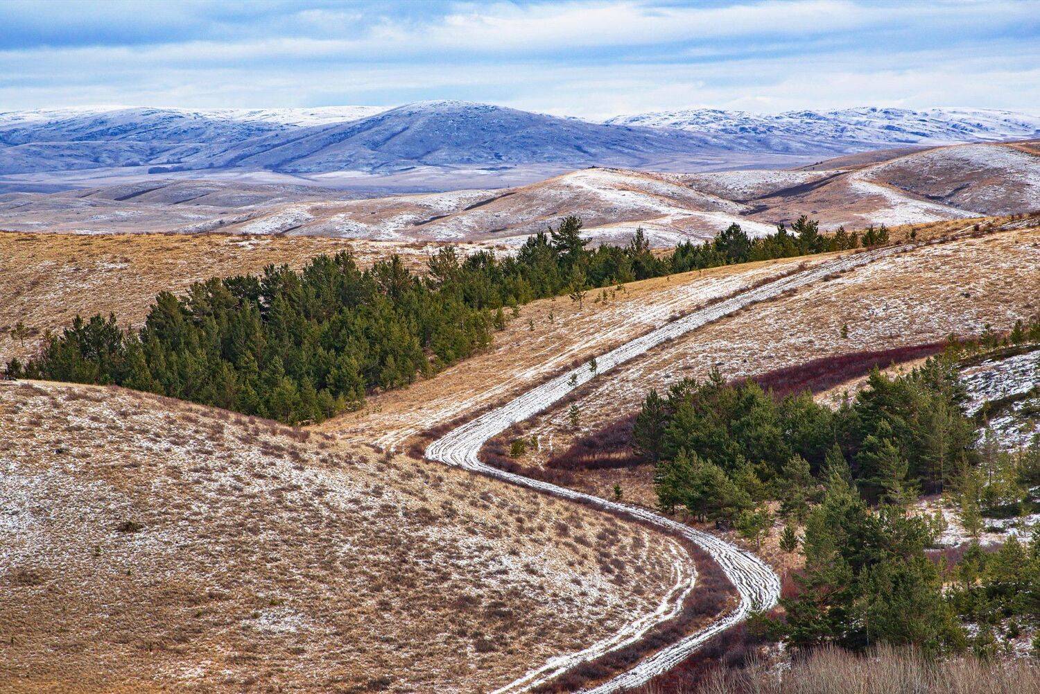горы. осень, Евгений Дроботенко