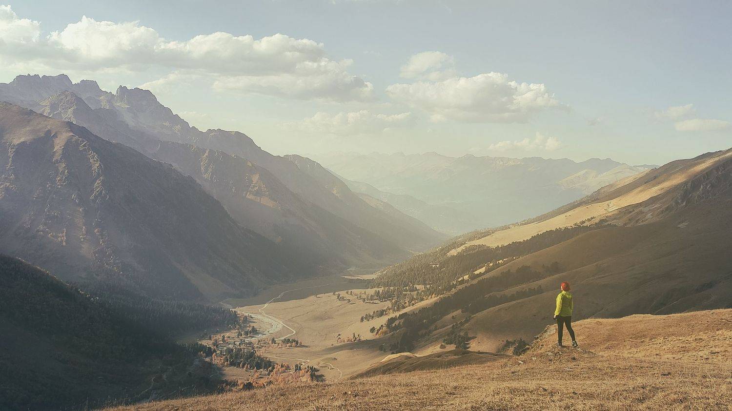 пейзаж, горы, свет, закат, Кавказ, природа, landscape, mountain, nature, mobile phone, Ефимов Александр