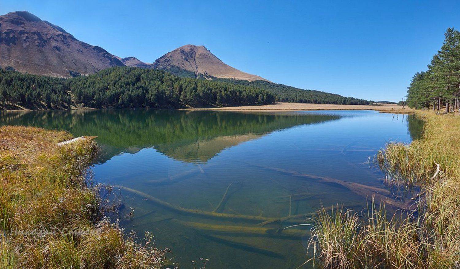 кавказ горы осень озеро хорлакёль, Николай Стюбко