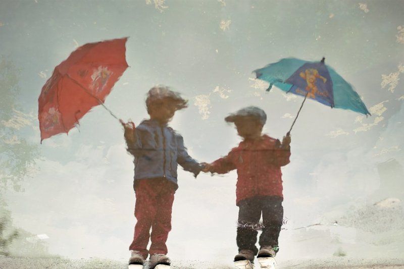 Rainy day, but a good mood фото превью