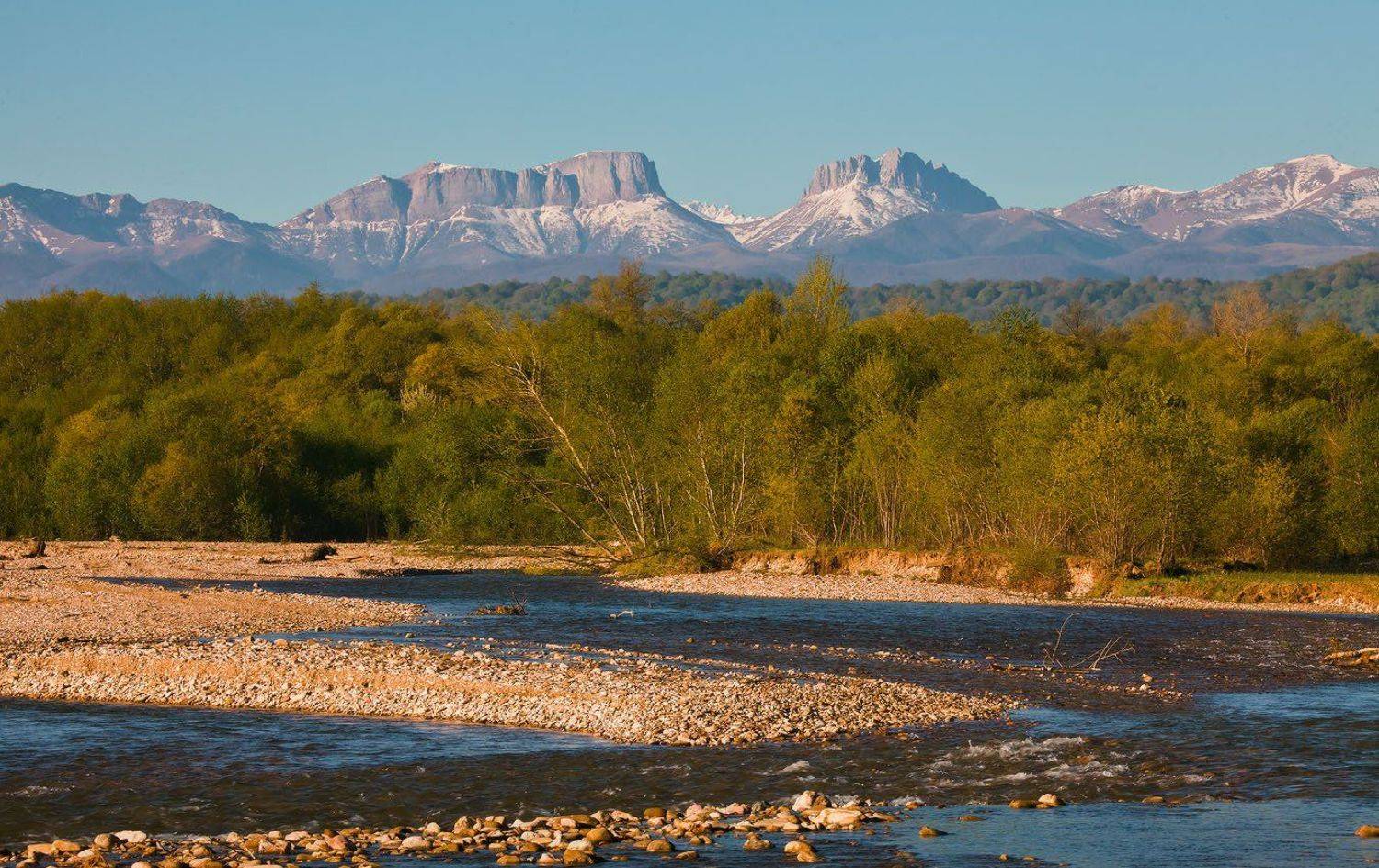 весна, ачешбоки, долина, река, ходзь, Николай Мысливцев