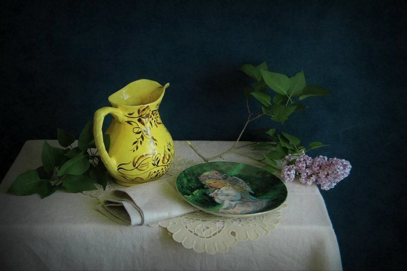 Ветка сирени фото превью