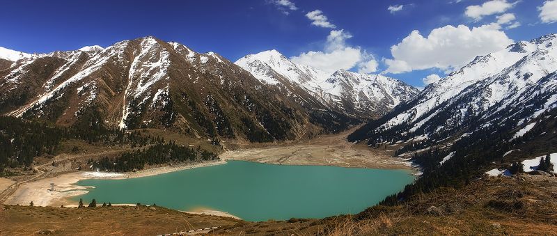 горы, алматы, бао Горное озеро фото превью