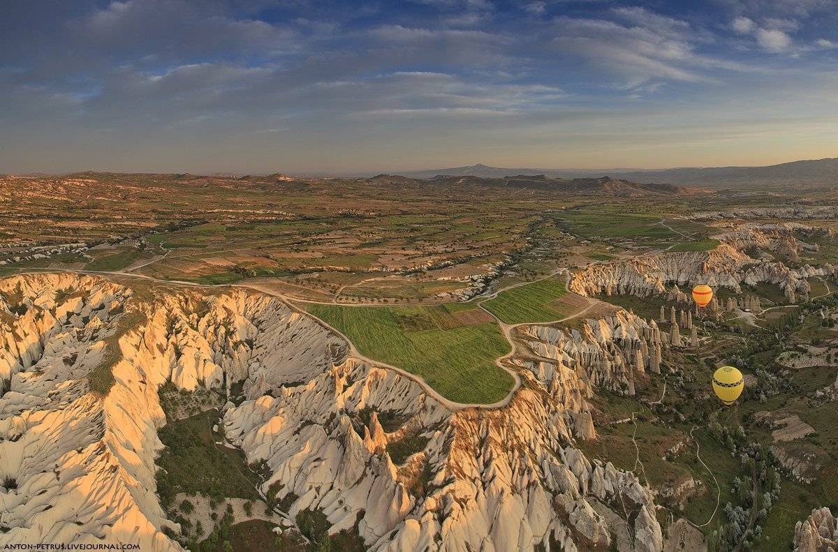 каппадокия, турция, воздушный шар, рассвет, горы, Антон Петрусь