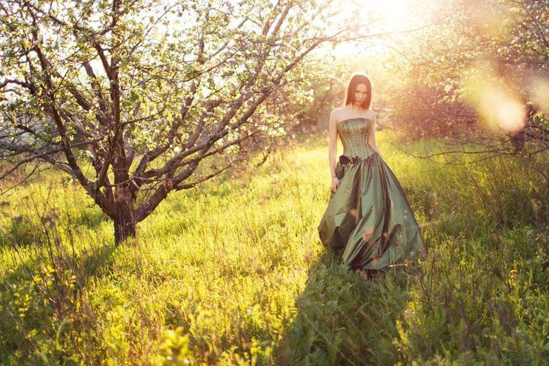 в заброшенном саду фото превью