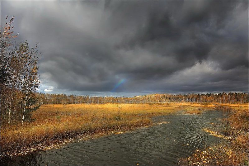 Осколок радуги осенней фото превью