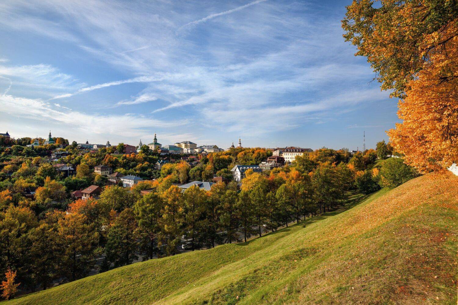 осень,город,вид,краски,владимир, Виталий Полуэктов