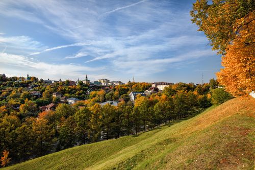 осенний город
