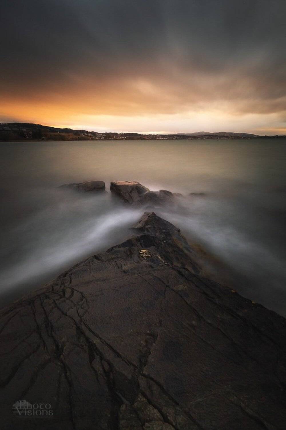 sunset,light,sea,water,long exposure,norway,fiord,seascape,landscape,, Adrian Szatewicz