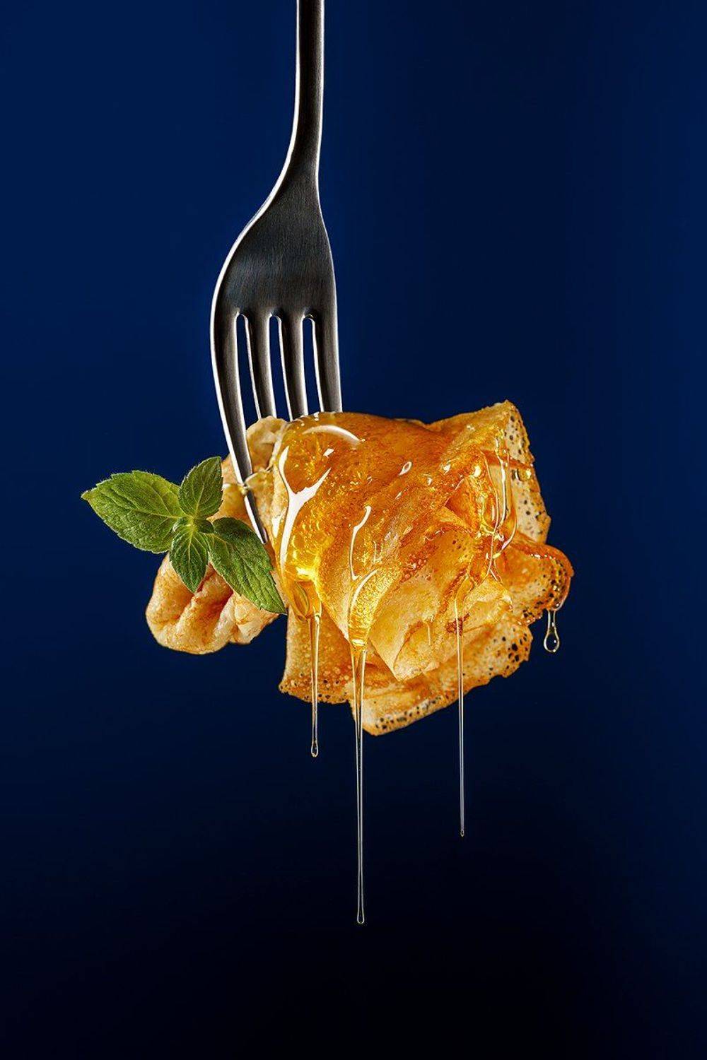 мёд, еда, блин, блины, десерт, предметная фотография, фудфотография, ЯR Ольга