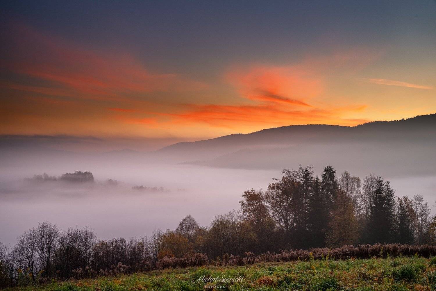 #poland #autumn#nature #landscape #awesome #amazing #pentax #benro #benq #sky #fire, Michał Sośnicki