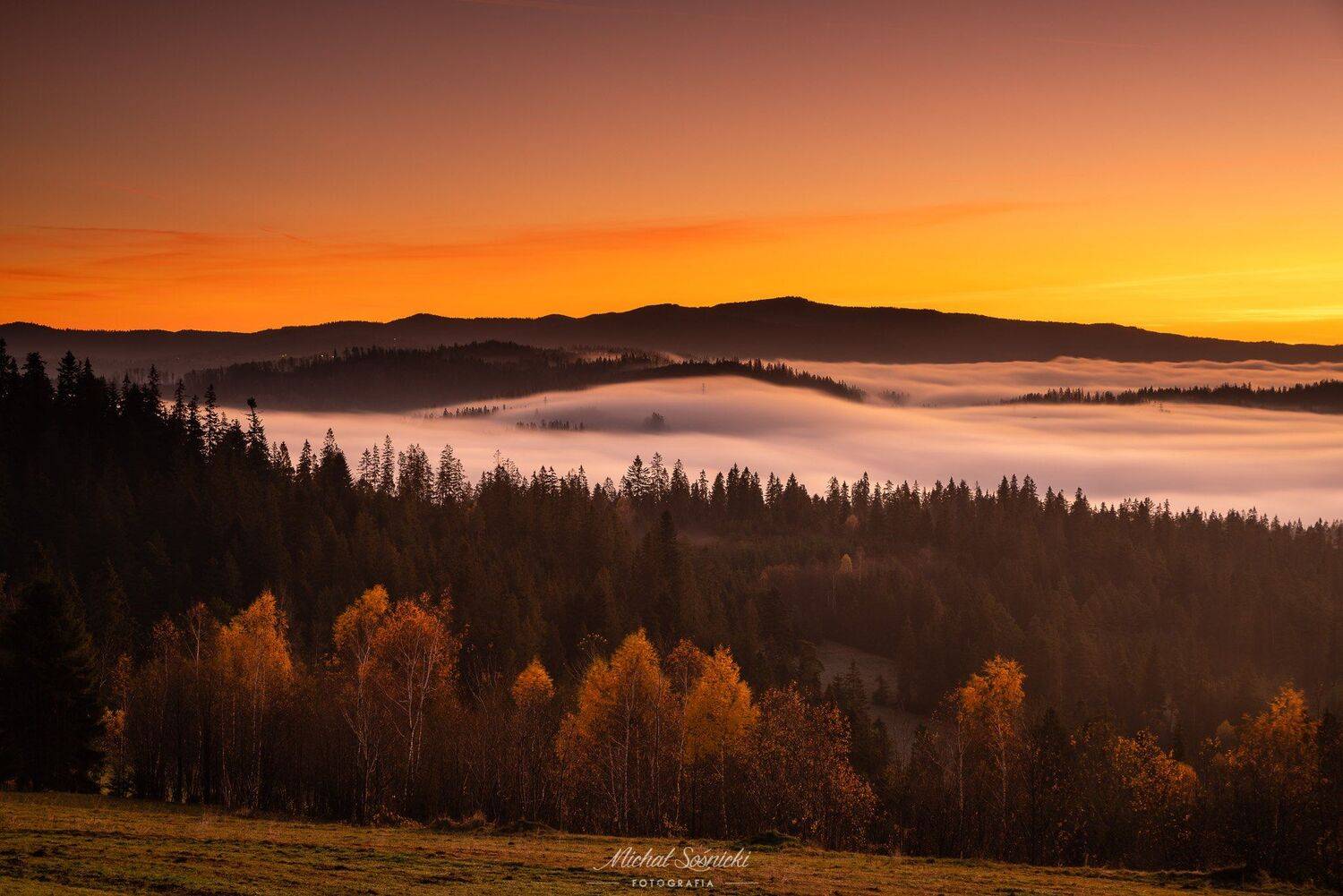 #poland #autumn#nature #landscape #awesome #amazing #pentax #benro #benq #sky #fire, Michał Sośnicki