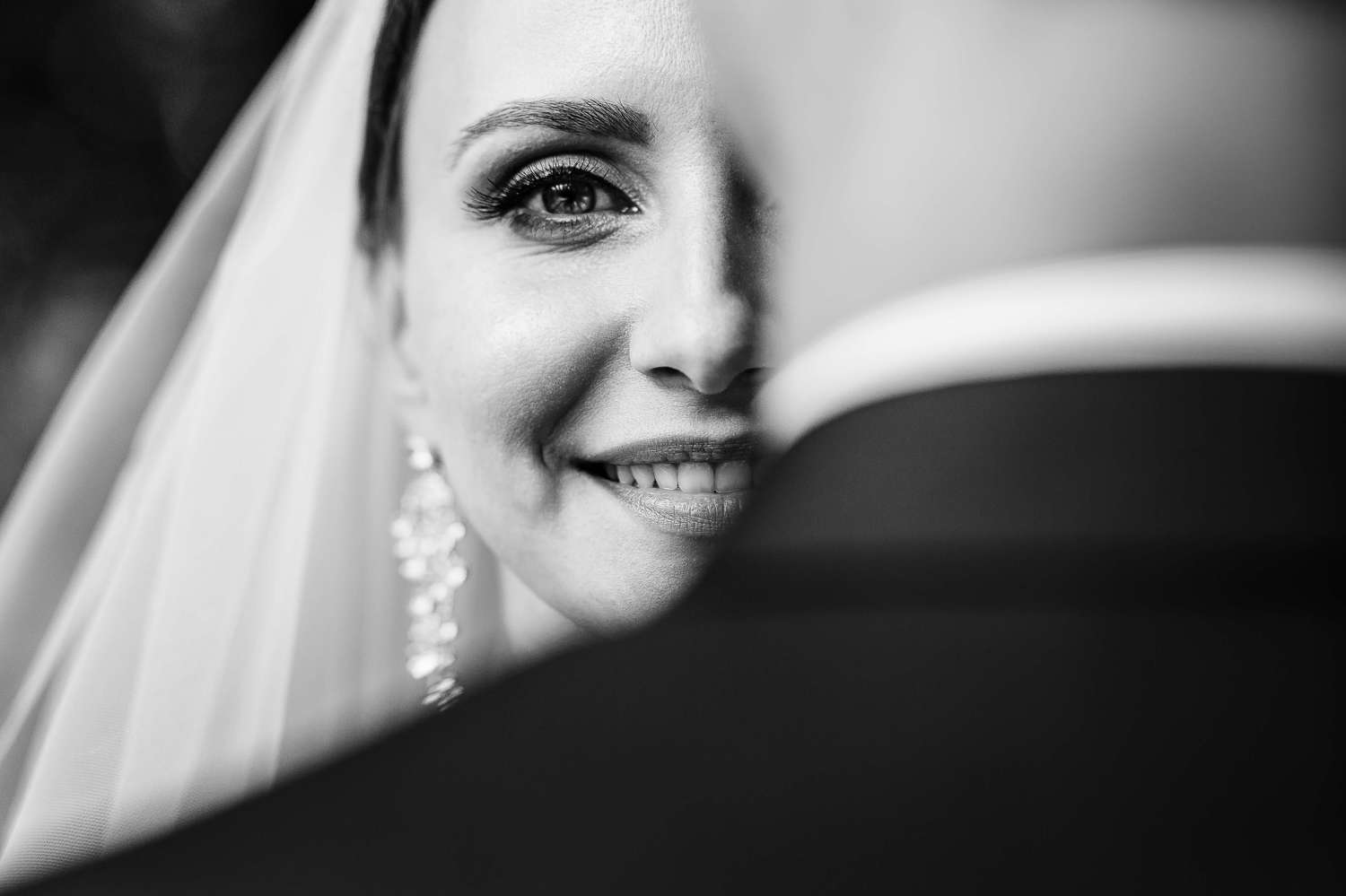 портрет, портрет невесты, крупный план, улыбка, глаза, Сергей Удовенко