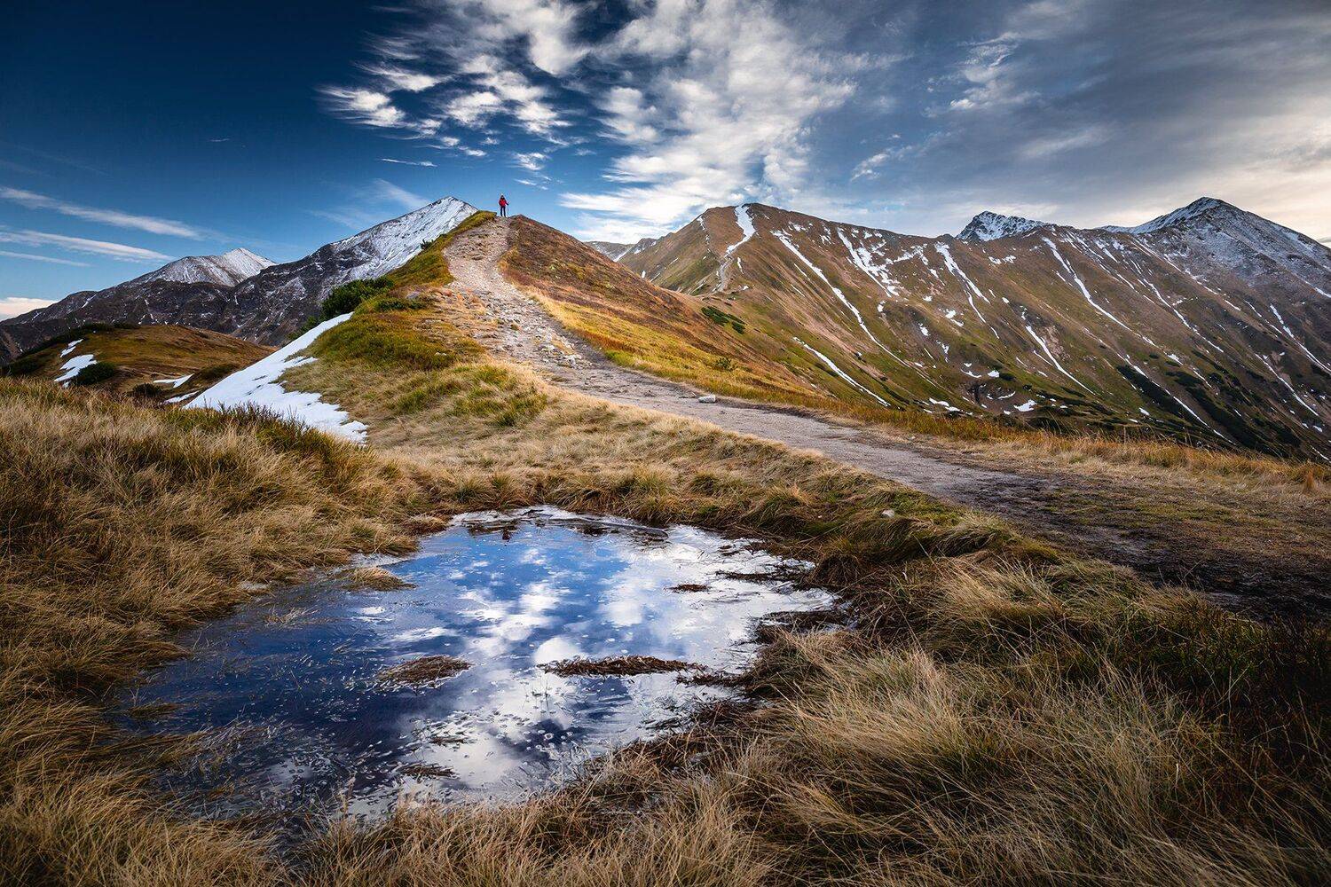 mountains, autumn, poland, Michał Kasperczyk