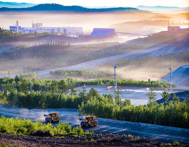 Рассвет на карьере фото превью