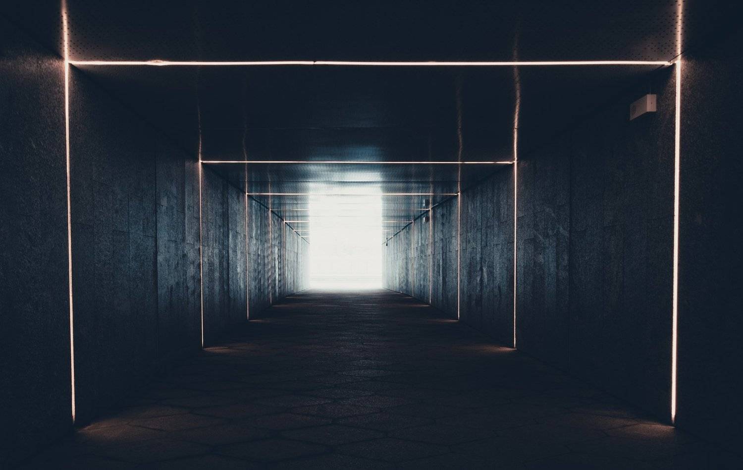 light, tunnel, dark, architecture, Moscow, Russia, Сергей Гладков