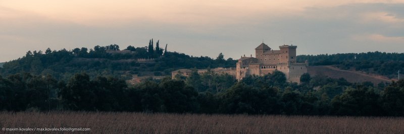 catalonia, catalunya, cataluña, europe, hdr, ruidabella, spain, architecture, castle, gloaming, landscape, panorama, twilight, winter, европа, испания, каталония, архитектура, замок, зима, панорама, пейзаж, сумерки, dusk Испания зимой. Руидабелла / Spain in winter. Ruidabella фото превью