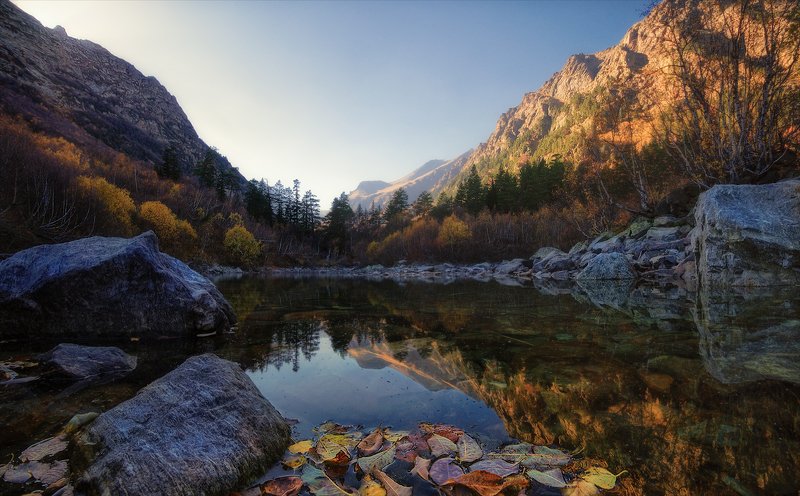 Осень на Бадукских озерах. фото превью