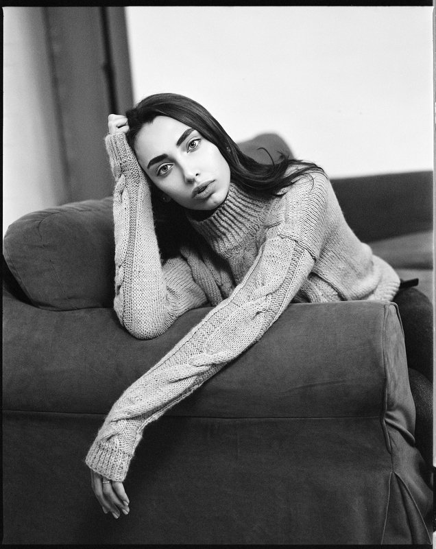 пленка, mamiyarz67, ilford Настя фото превью