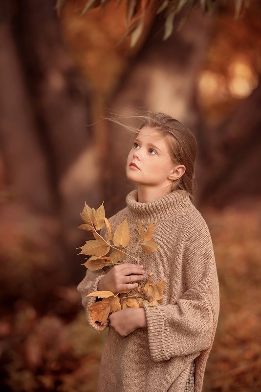 осенний, портрет  фото превью