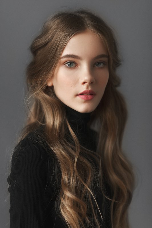 портрет, студия, артпортрет, модель Rita фото превью