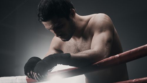 Boxing, professional fighter