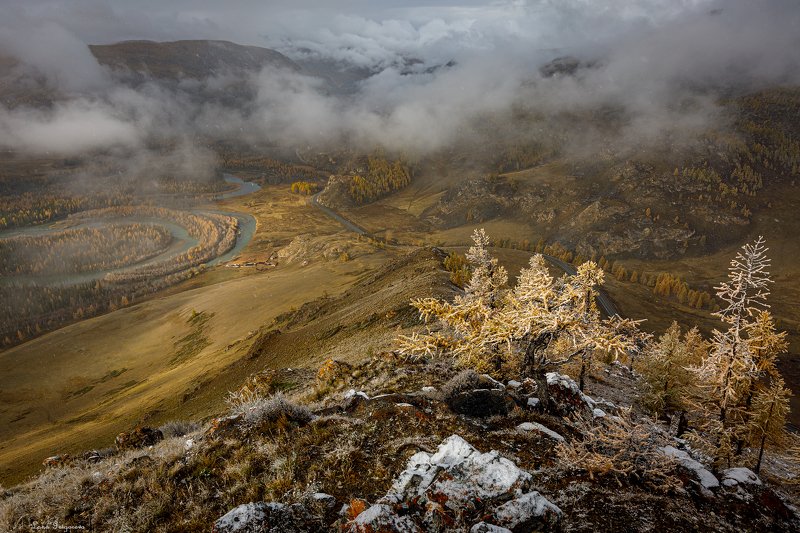 Алтай, осень, пейзаж Полет.. фото превью